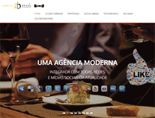 Tablet Screenshot of agendabrasil.com.br